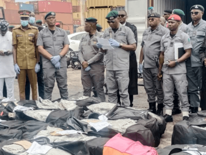 Nigeria Customs Seizes N273 Million Worth of Contraband in Aggressive Cross River Crackdown