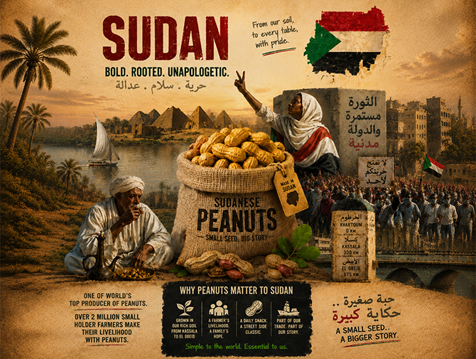 SUDAN : BOLD. &nbsp;ROOTED. UNAPOLOGETIC.&nbsp;